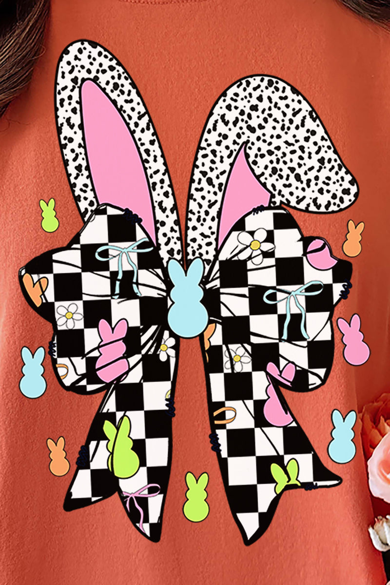 Retro Bunny Peeps Comfort Colors Adult Ring-Spun Cotton Tee