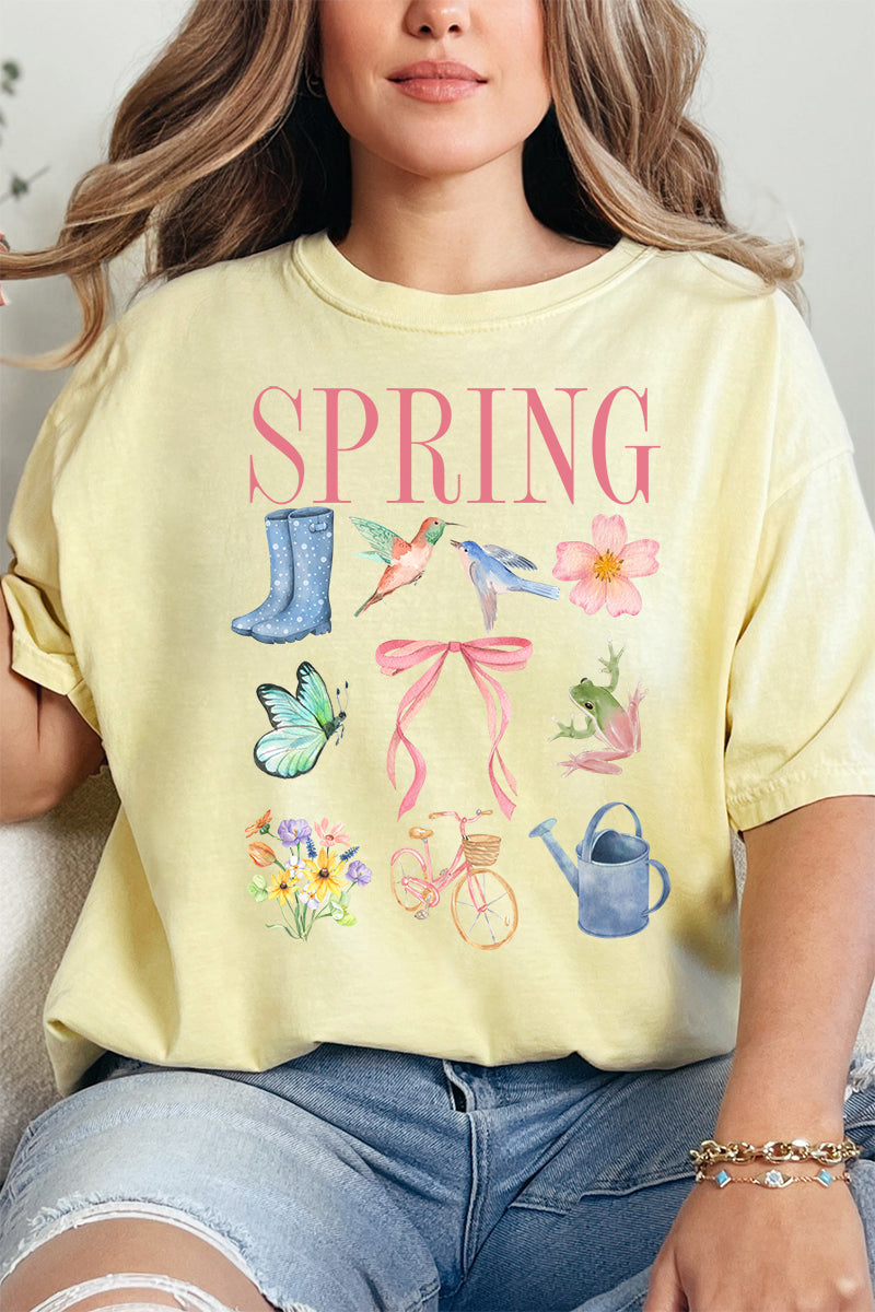 Spring Garden Comfort Colors Adult Ring-Spun Cotton Tee