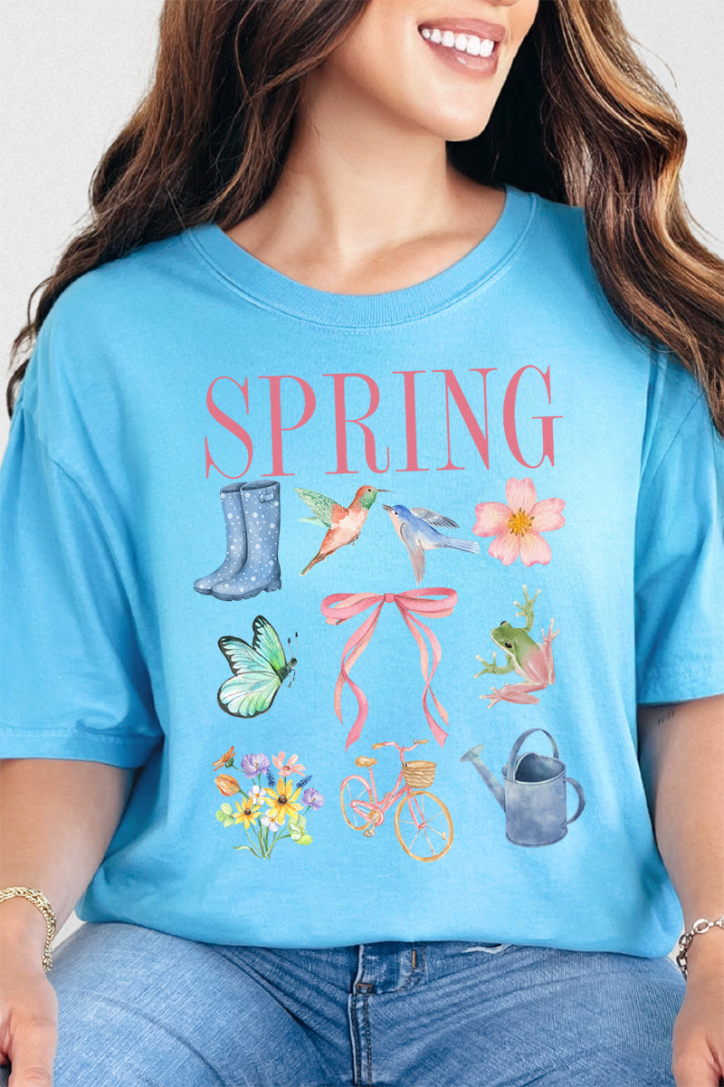 Spring Garden Comfort Colors Adult Ring-Spun Cotton Tee