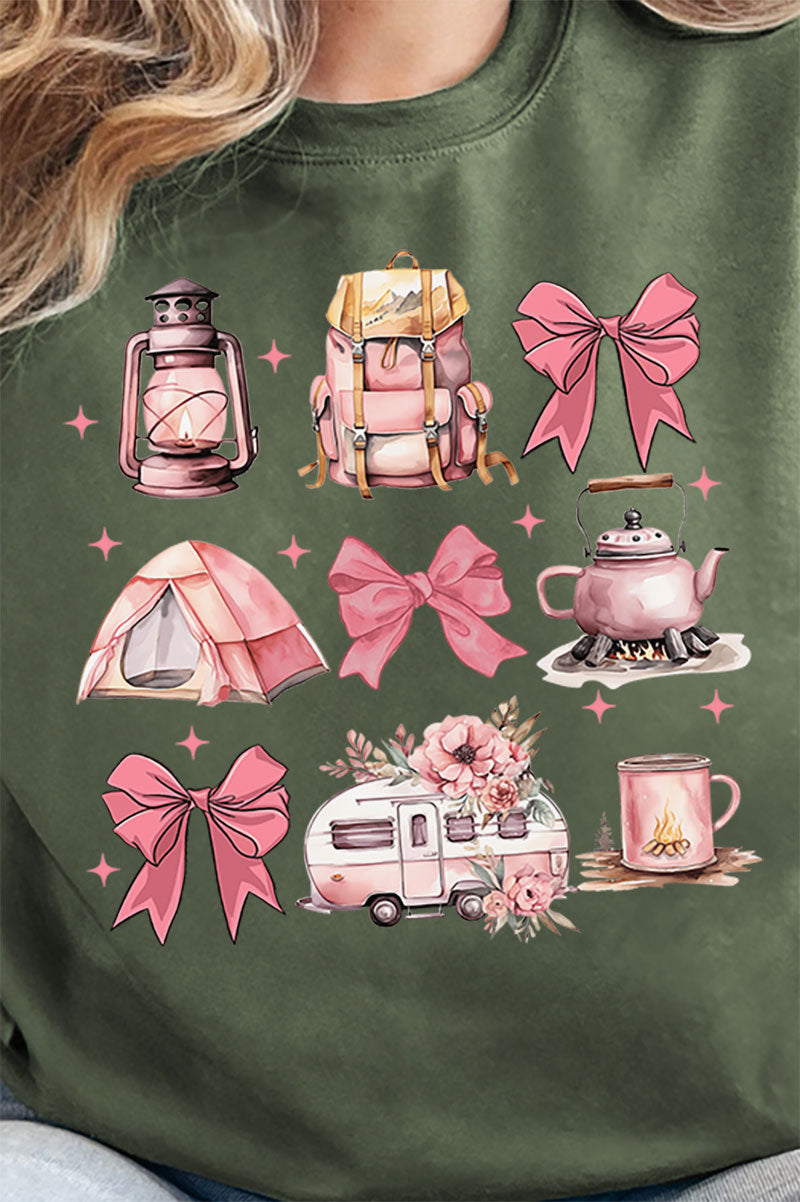 Camping Coquette Heavy-weight Crew Sweatshirt product image 2
