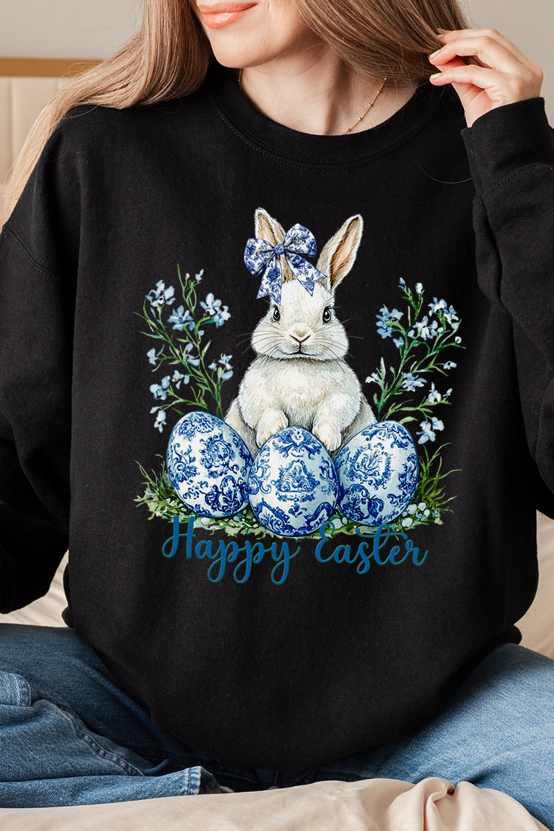 Chinoiserie Easter Bloom Heavy-weight Crew Sweatshirt product image 12