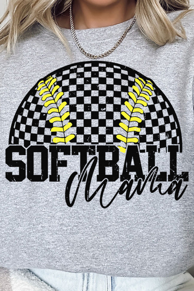 Pitch Perfect Softball Mama Heavy-weight Crew Sweatshirt product image 2
