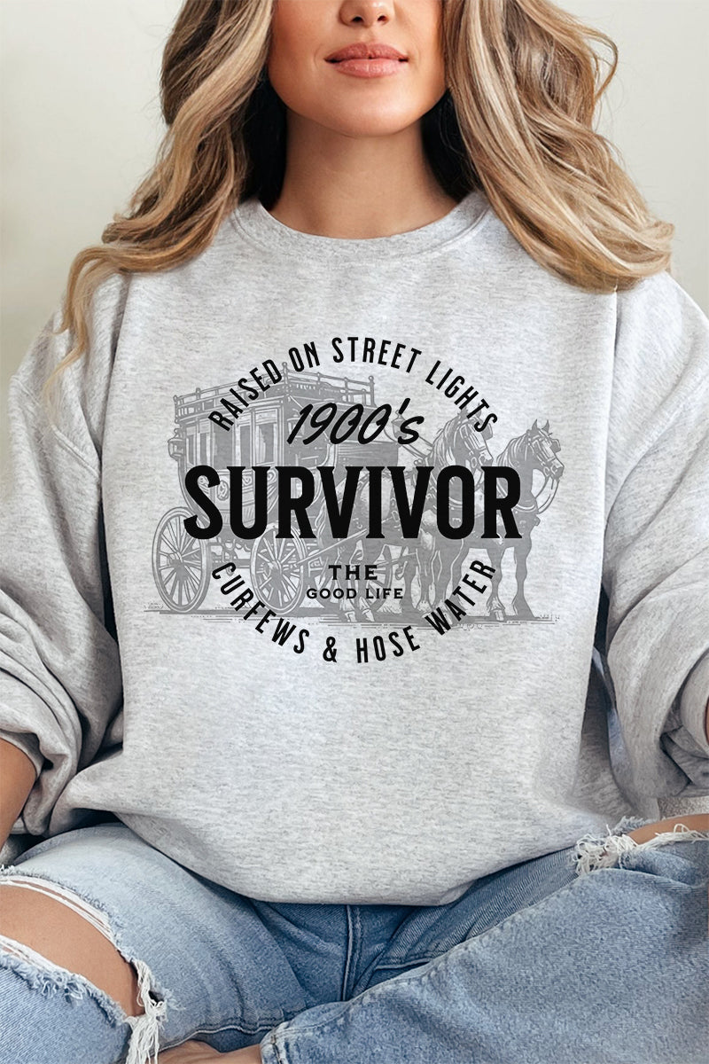 Raised On Street Lights Heavy-weight Crew Sweatshirt product image 14