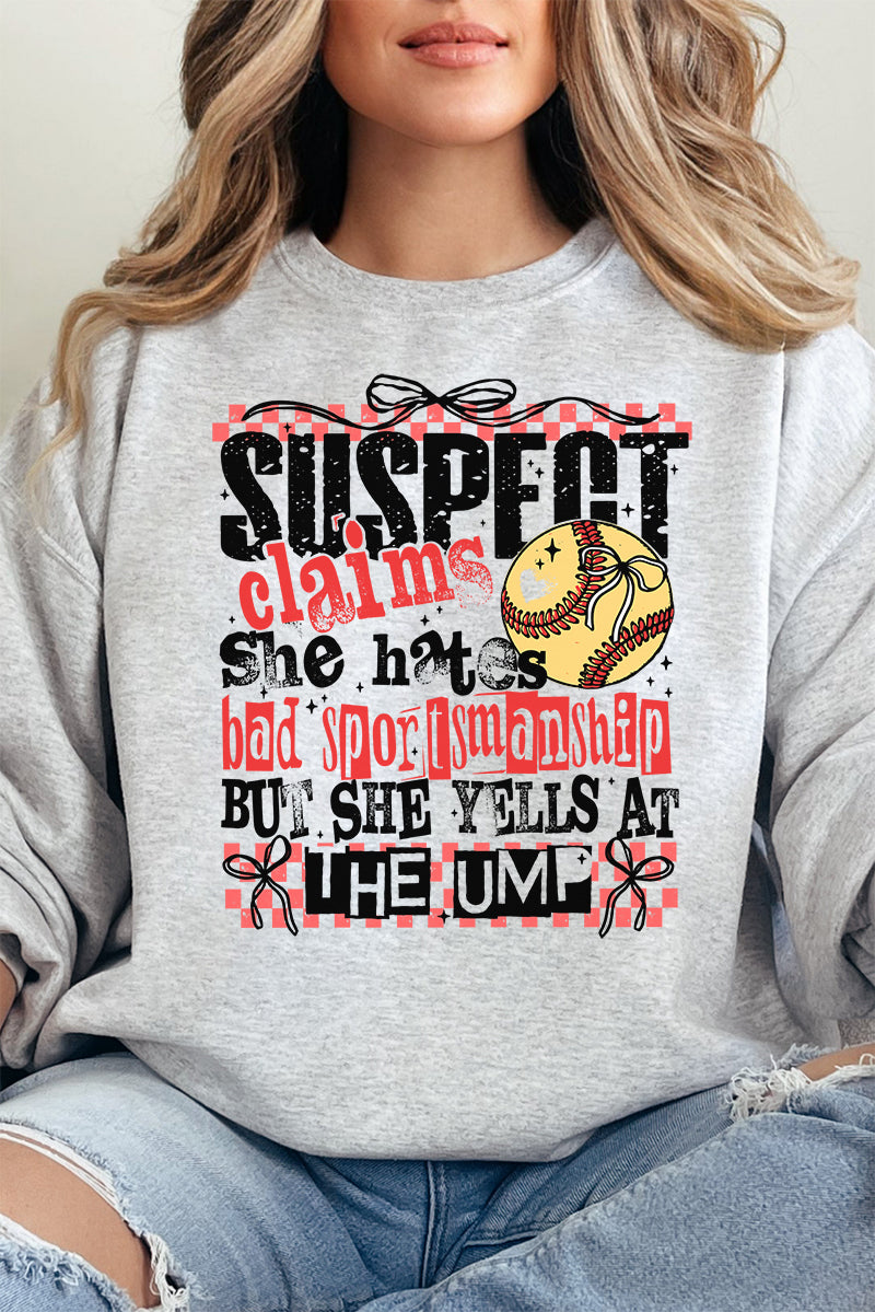 Softball Suspect Yells At The Ump Heavy-weight Crew product image 1