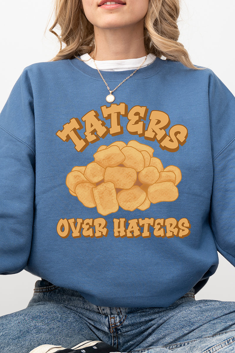 Taters Over Haters Heavy-weight Crew Sweatshirt product image 1