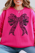 Black Lace Bow Unisex NuBlend Crew Sweatshirt product image 1
