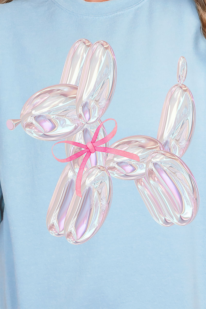 Coquette Balloon Dog Unisex NuBlend Crew Sweatshirt product image 2