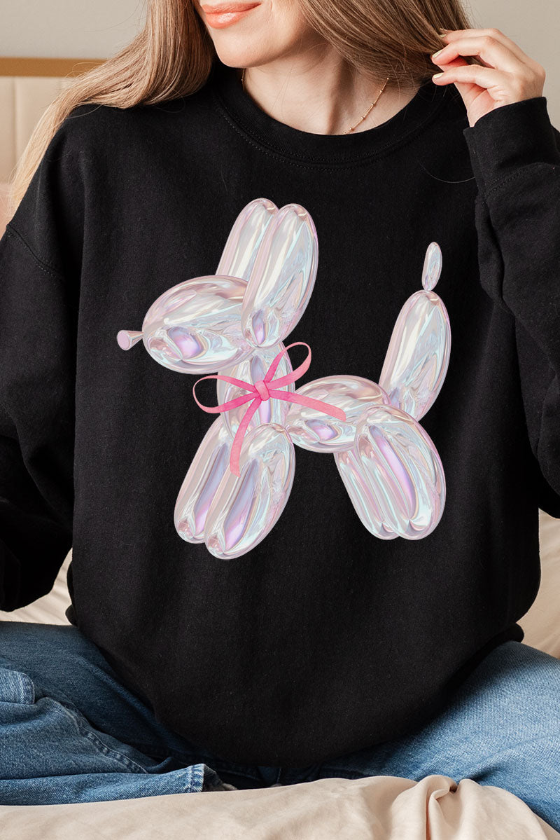 Coquette Balloon Dog Unisex NuBlend Crew Sweatshirt product image 11