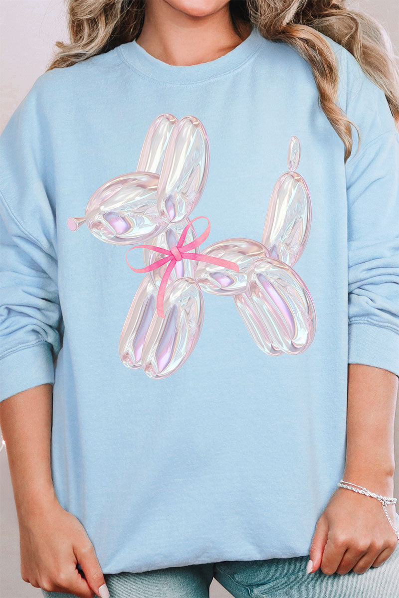 Coquette Balloon Dog Unisex NuBlend Crew Sweatshirt product image 1