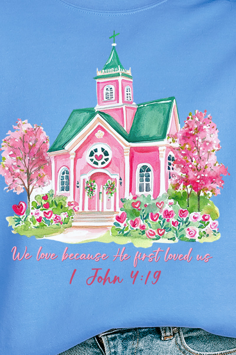 First Loved, Forever Unisex NuBlend Crew Sweatshirt product image 2