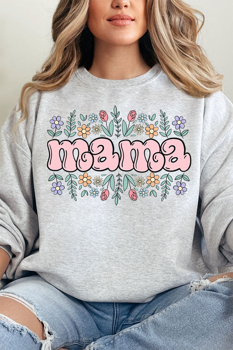 Floral Bubble Mama Unisex NuBlend Crew Sweatshirt product image 10