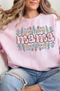 Floral Bubble Mama Unisex NuBlend Crew Sweatshirt product image 1