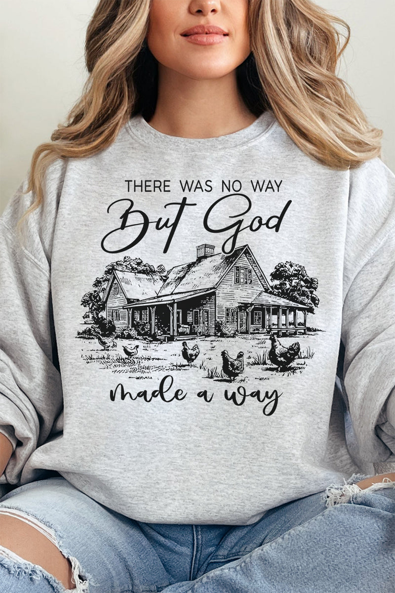 God Made A Way Unisex NuBlend Crew Sweatshirt product image 1