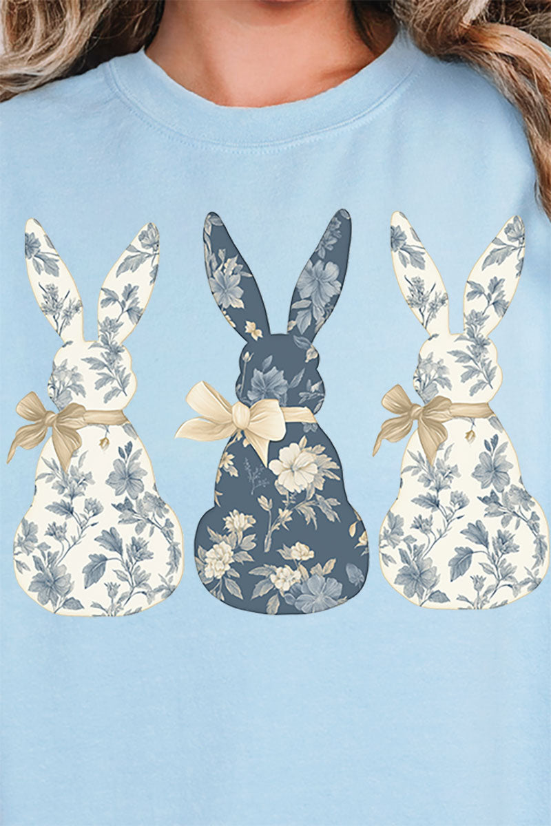 Indigo Bunny Trio Unisex NuBlend Crew Sweatshirt product image 2