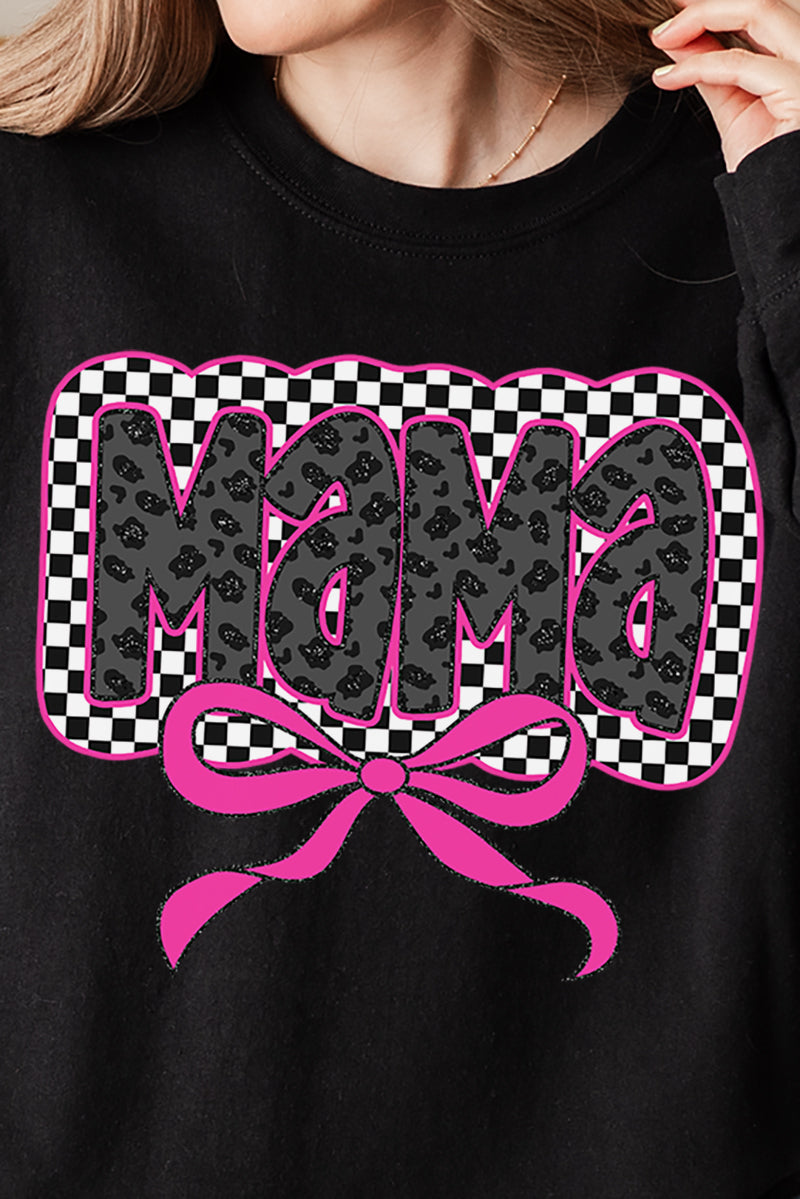 Leopard Luxe Mama Unisex NuBlend Crew Sweatshirt product image 2