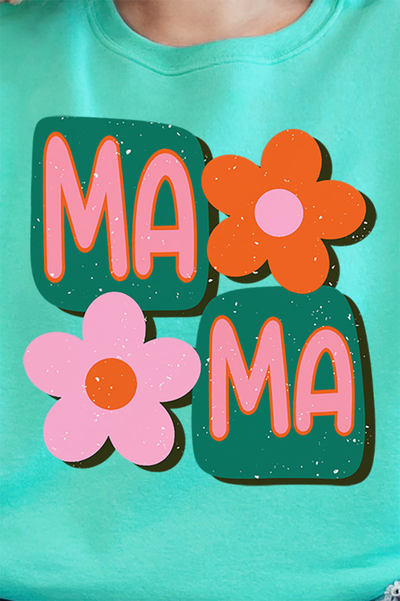 Orange Groovy Mama Unisex NuBlend Crew Sweatshirt product image 2