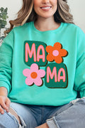 Orange Groovy Mama Unisex NuBlend Crew Sweatshirt product image 1