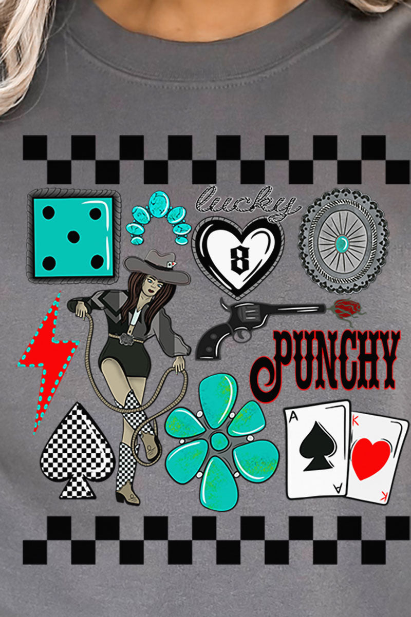 Punchy Cowgirl Unisex NuBlend Crew Sweatshirt product image 2