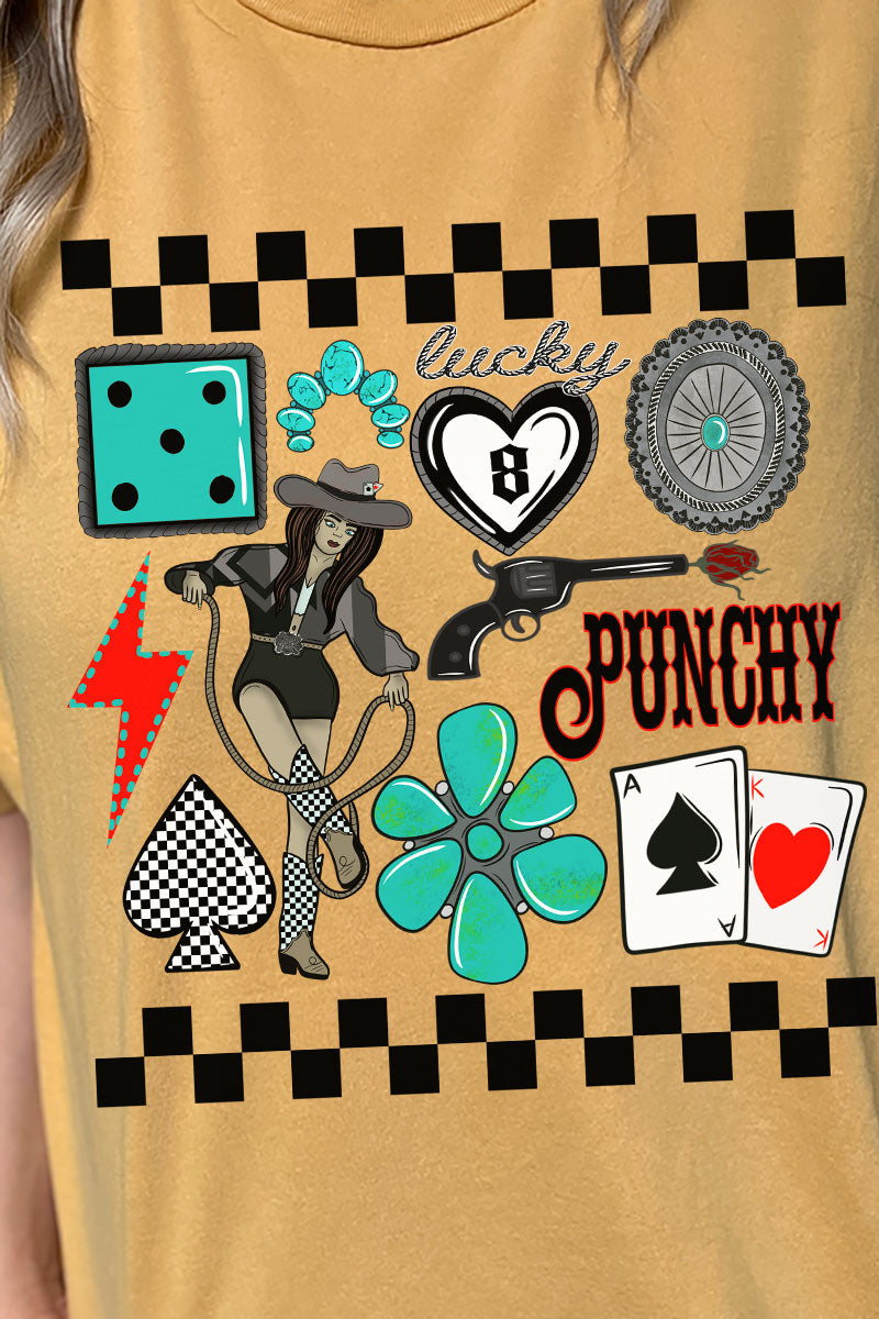 Punchy Cowgirl Vintage T-Shirt product image 2