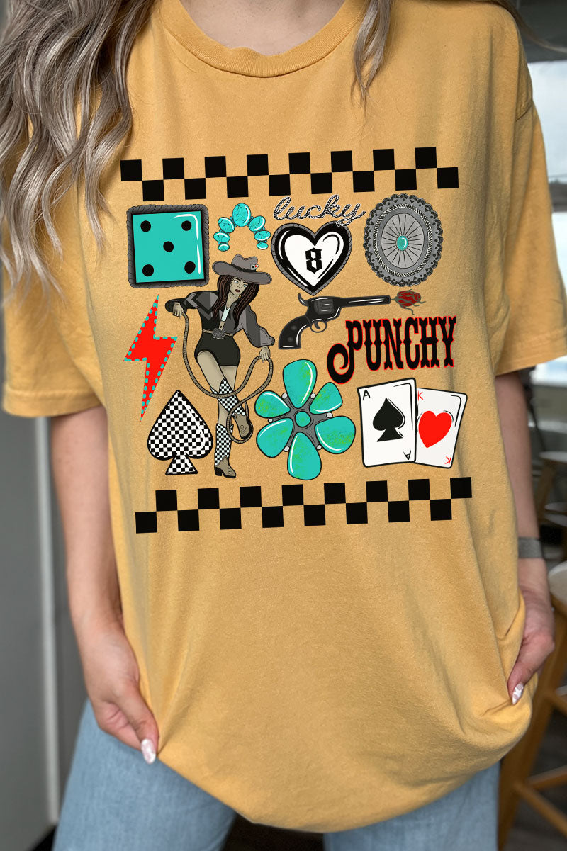 Punchy Cowgirl Vintage T-Shirt product image 1