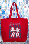 Home Run Mama Canvas Jumbo Tote