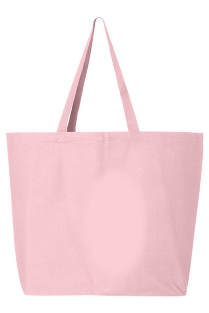 Blue Chinoiserie Cross Canvas Jumbo Tote