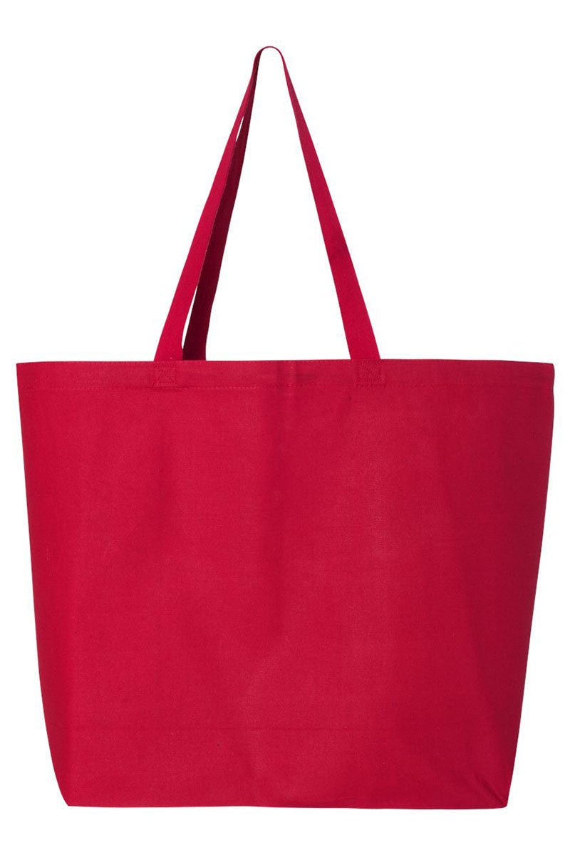 Swing Into Color Canvas Jumbo Tote